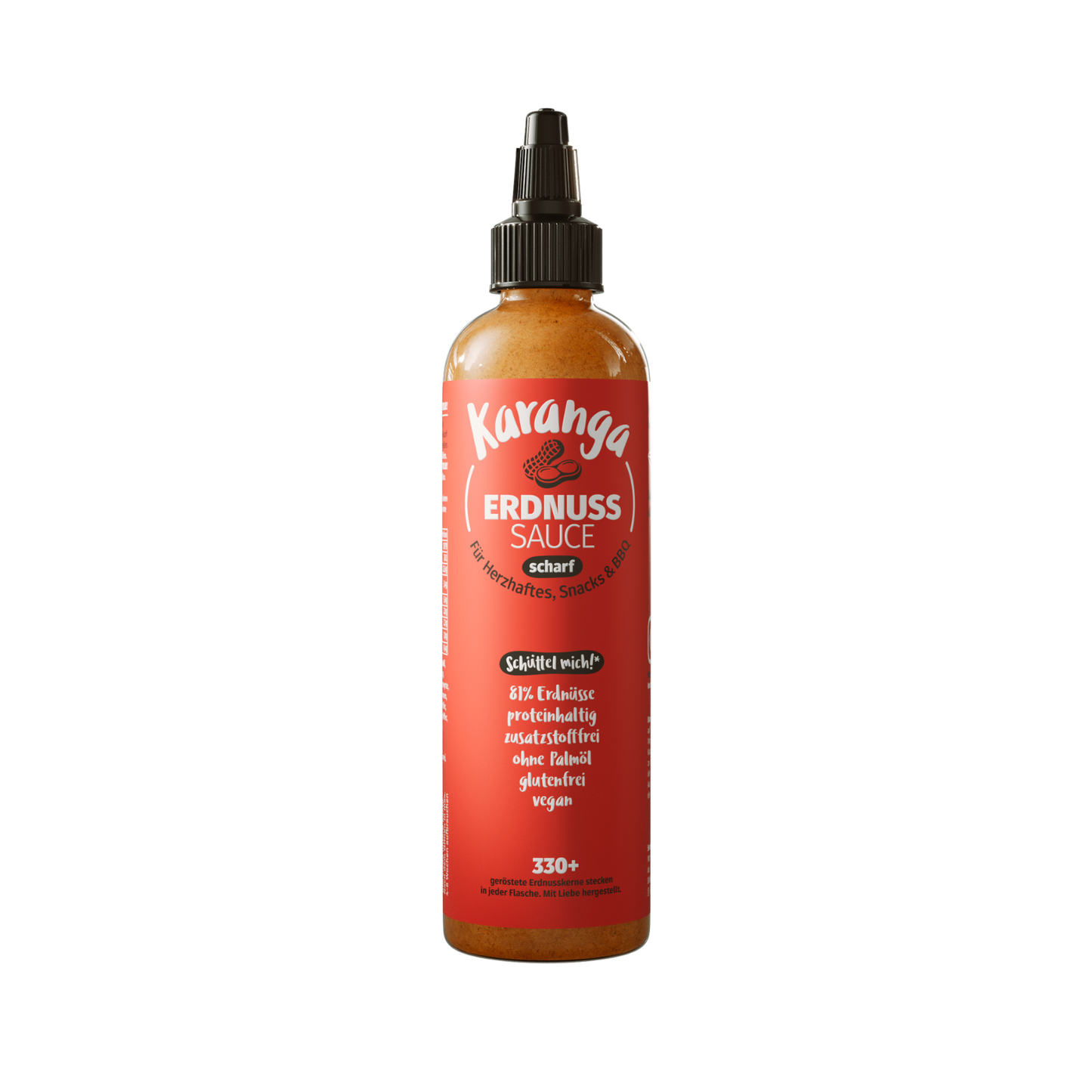 Karanga_Erdnusssauce_scharf_250ml/276g