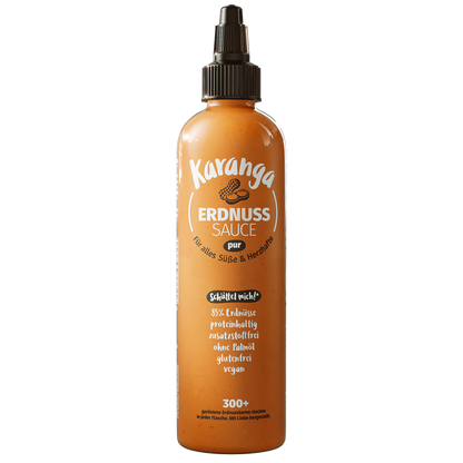 Karanga Erdnusssauce "pur" 218g / 200ml
