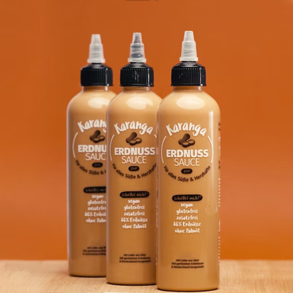 Karanga Erdnusssauce "pur" 276g / 250ml