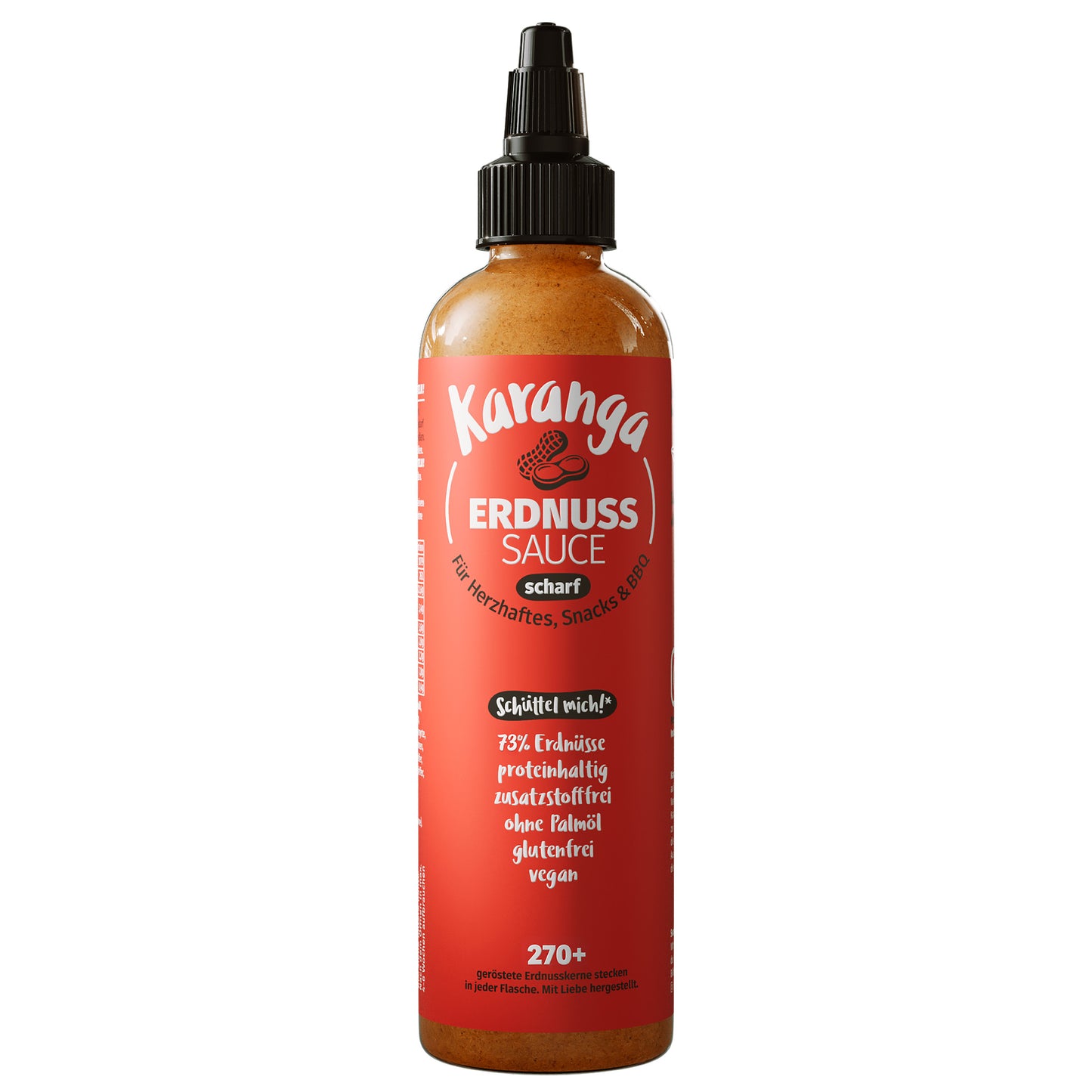 Karanga Erdnusssauce 200 ml Flasche zum Squeezen